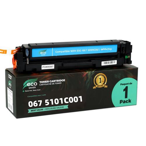 Toner compatible Canon 067 Cyan