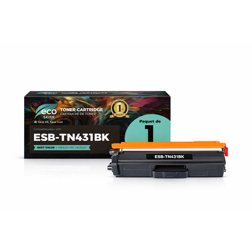 Toner compatible Brother TN431BK Noir