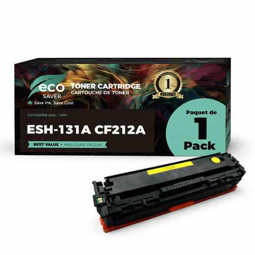Toner jaune compatible pour HP 131A (CF212A)