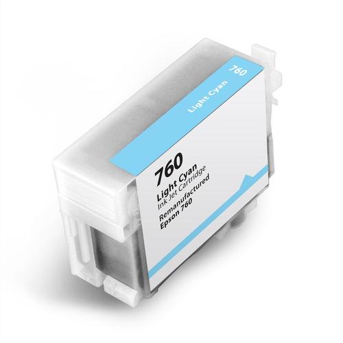 Cartouche Epson T760520 cyan clair compatible