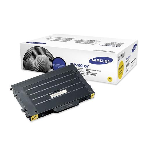 Toner original Samsung CLP-500D5Y Jaune