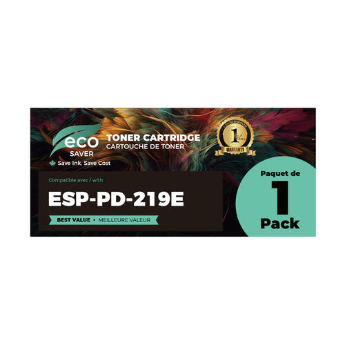 Toner compatible Pantum PD219E Noir