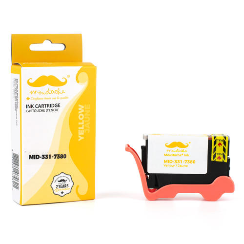 Cartouche jaune compatible Dell 331-7380 (Série 31)