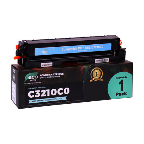 Toner cyan Lexmark C3210C0 compatible