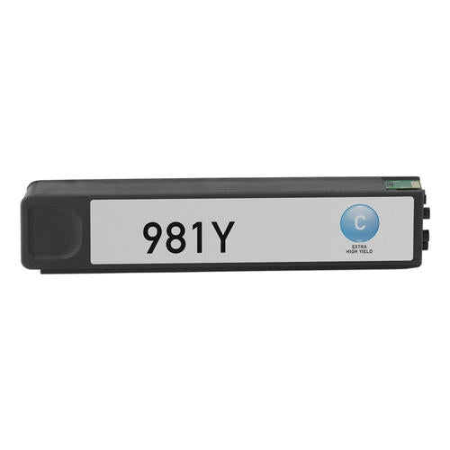 Cartouche compatible HP 981Y Cyan