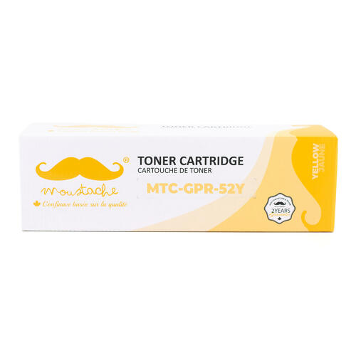 Toner jaune Canon GPR-52 compatible