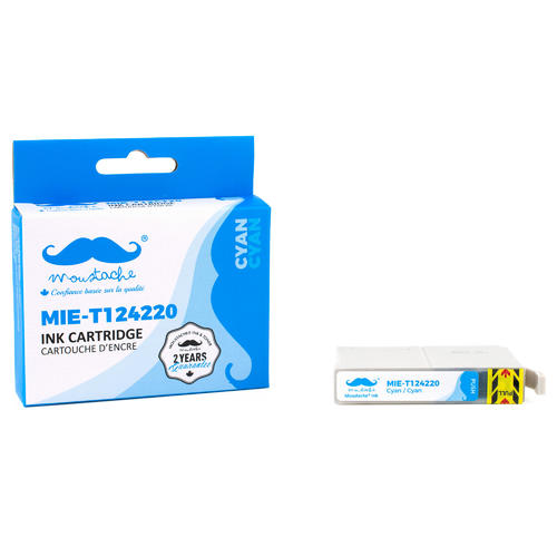 Cartouche d'encre cyan compatible pour Epson T124220 (124)