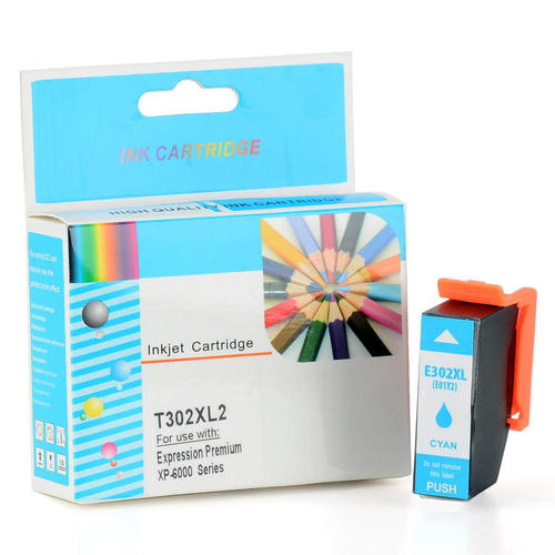 Cartouche compatible Epson 302XL Cyan