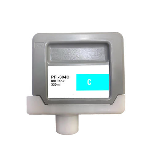 Cartouche Cyan Canon PFI-304 (3850B001AA) compatible