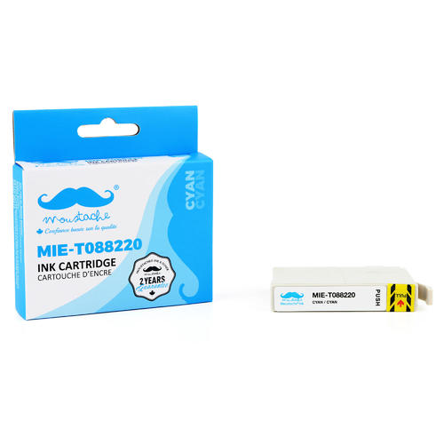 Cartouche d'encre cyan compatible pour Epson T088220 (88)