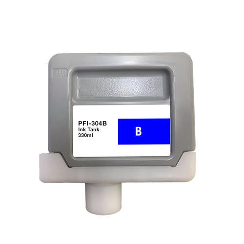 Cartouche Bleu Canon PFI-304 (3857B001AA) compatible