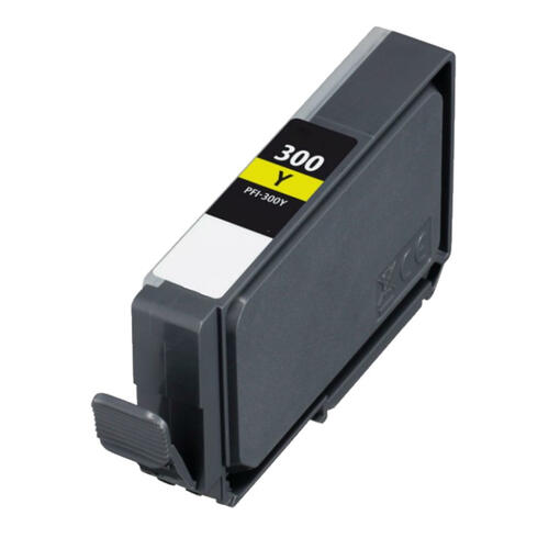 Cartouche d'encre jaune Canon PFI-300 compatible (4196C002)