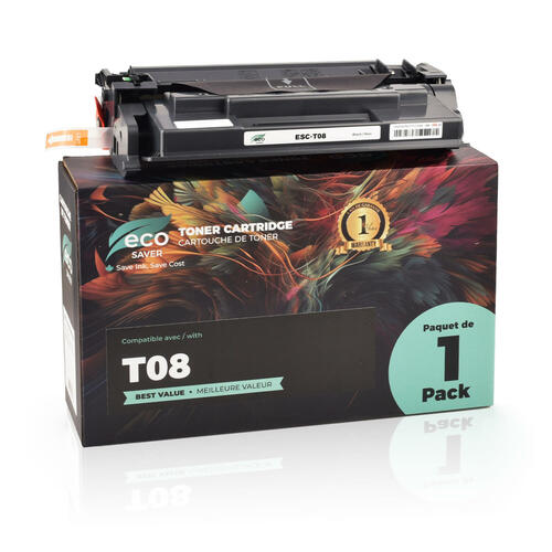Toner compatible Canon T08 Noir