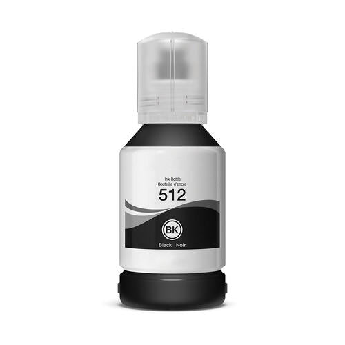 Bouteille d'encre compatible Epson T512 (Noir)
