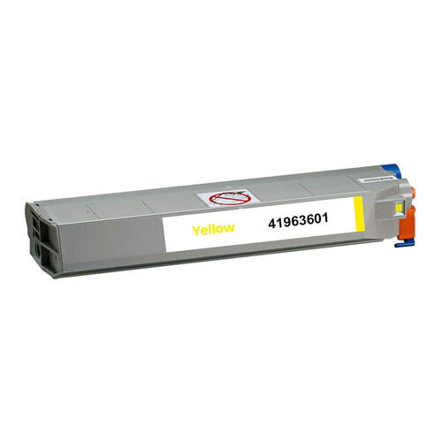 Toner Jaune Okidata 41963601 compatible