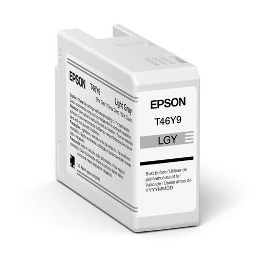 Cartouche Epson T46Y900 gris clair originale (OEM)