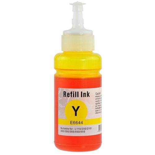 Bouteille d’encre compatible Epson T664 Jaune