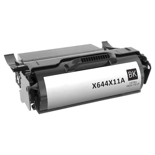 Toner noir Lexmark X644X11A compatible