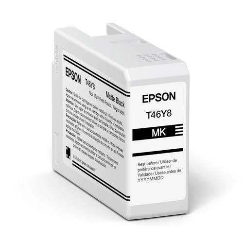 Cartouche originale Epson T46Y Noir Mat