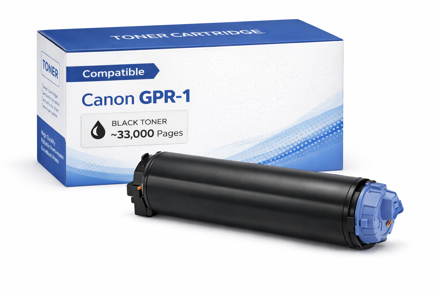 Toner compatible Canon BK GPR-1 Noir
