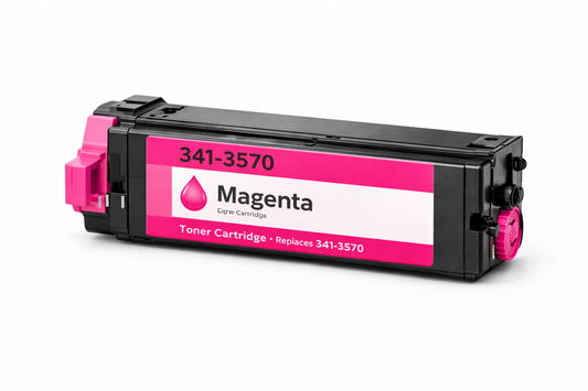 Toner magenta compatible pour Dell 341-3570 (TH209 / A0658267)