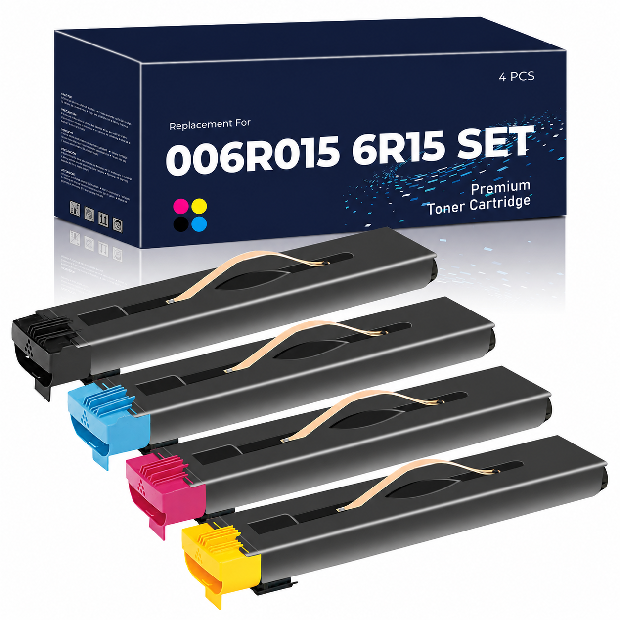 Ensemble de 4 toners compatibles Xerox 006R01525-28