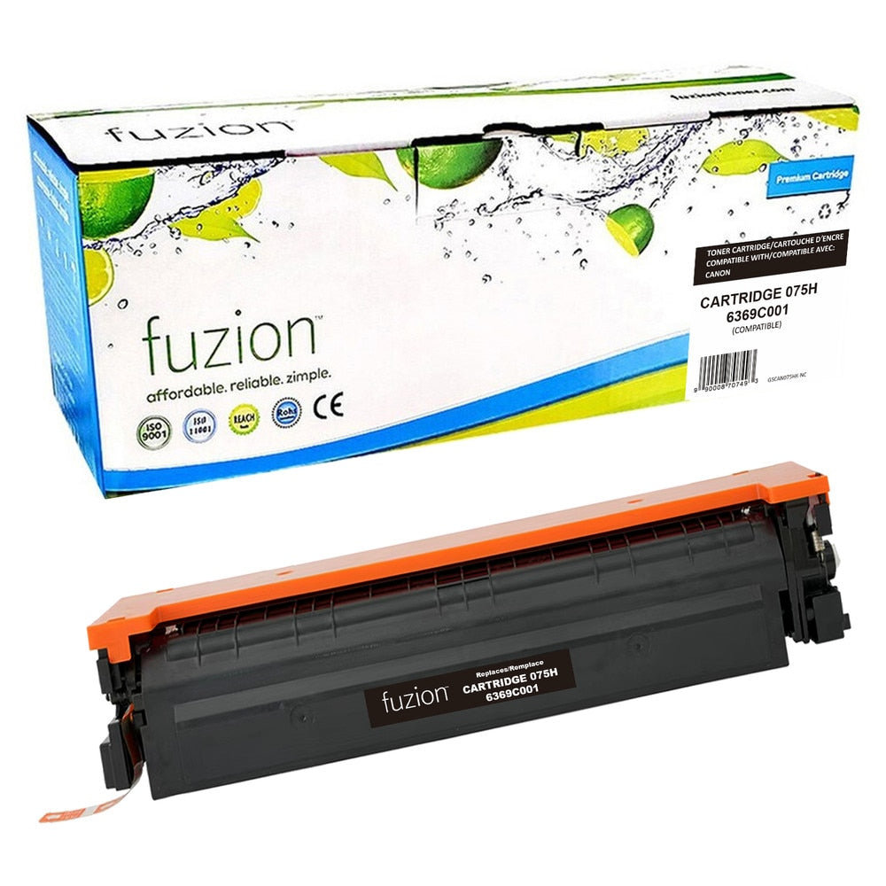 Toner compatible Canon 075H Noir