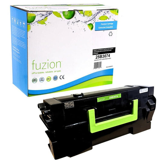 Toner compatible Lexmark 25B3074 noir