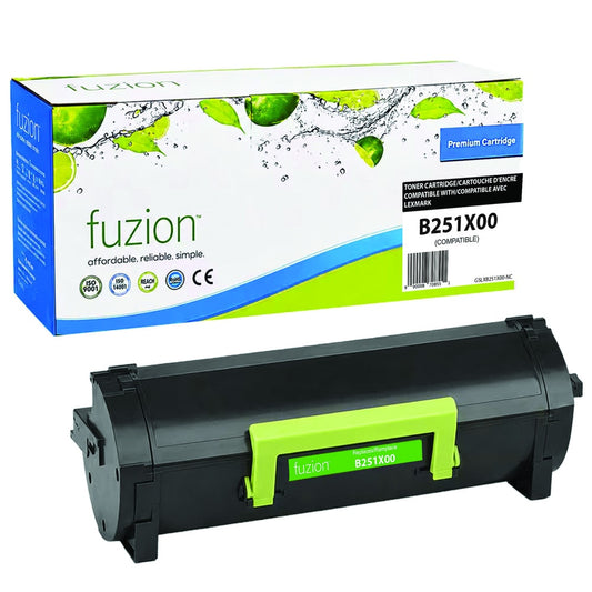 Toner compatible Lexmark B251X00 noir