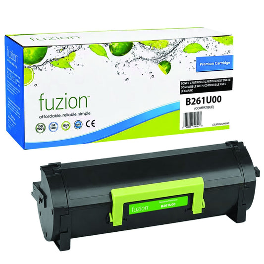 Toner compatible Lexmark B261U00 noir