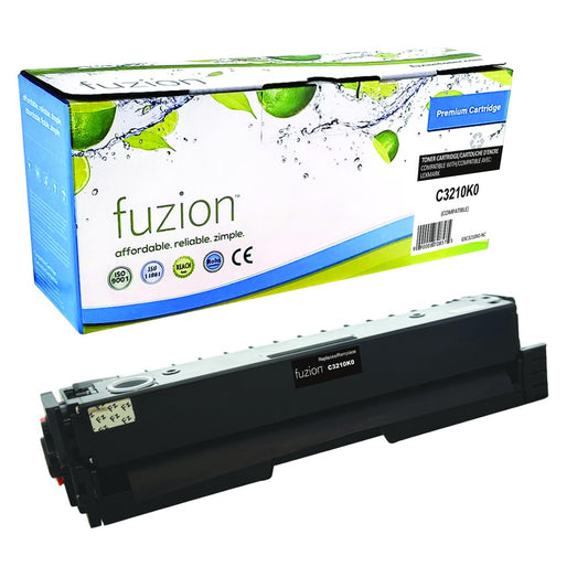 Toner compatible Lexmark C3210K0 noir