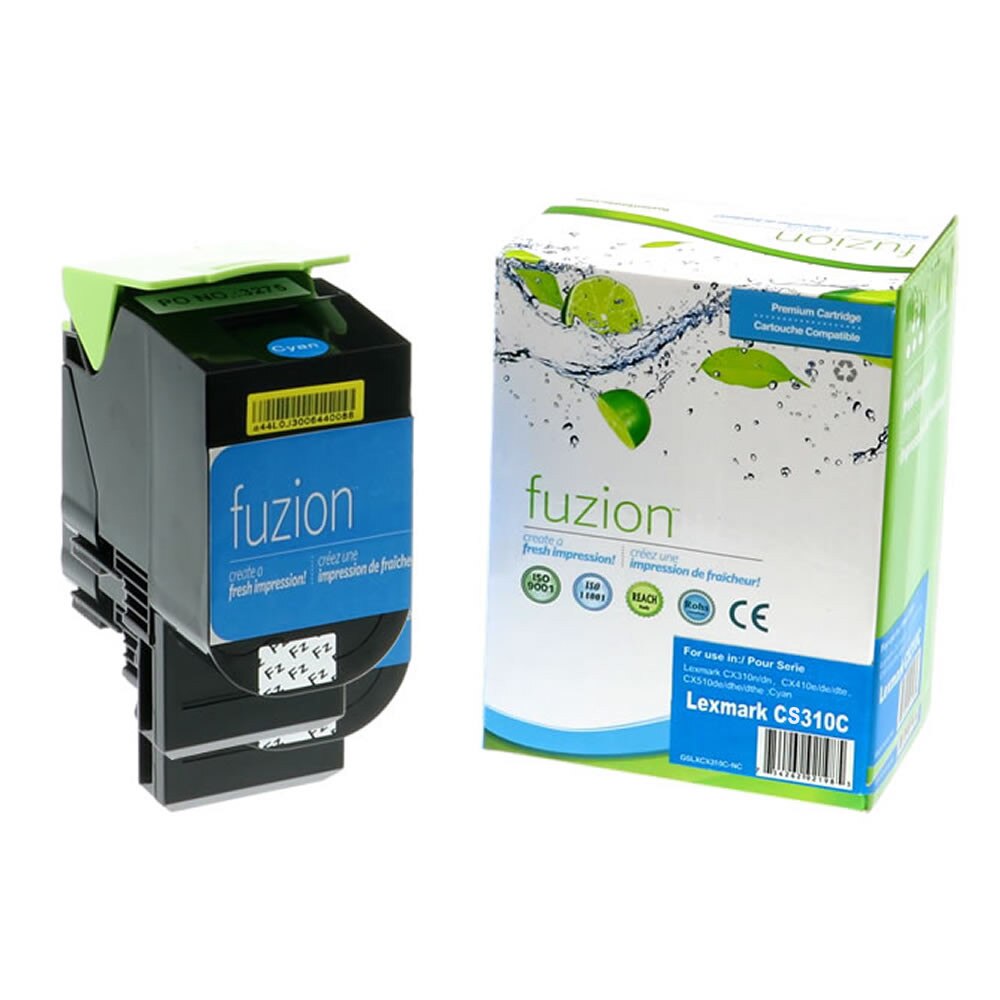 Toner cyan compatible pour Lexmark 70C1HC0 (701C)
