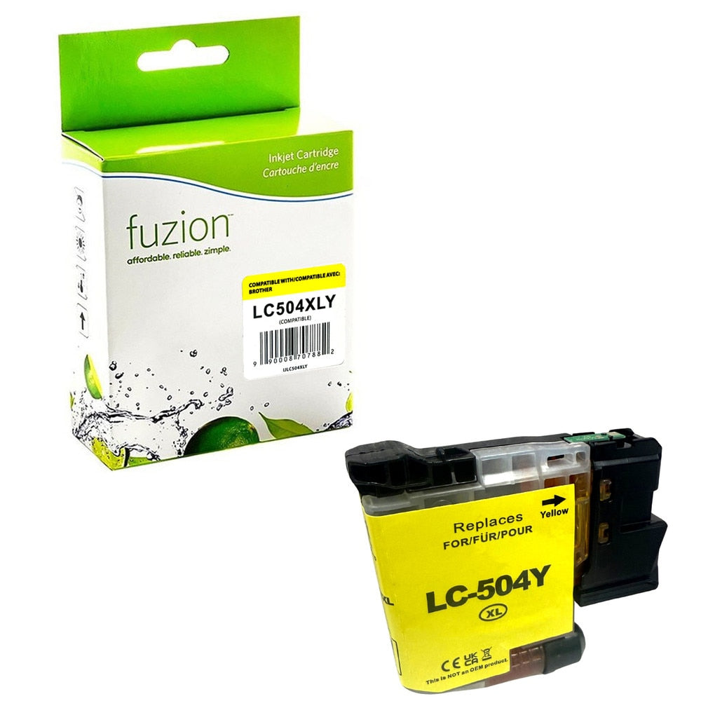 Cartouche compatible Brother LC504XL Jaune