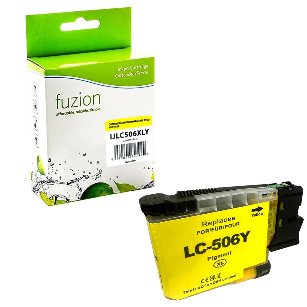 Cartouche compatible Brother LC506XL Jaune