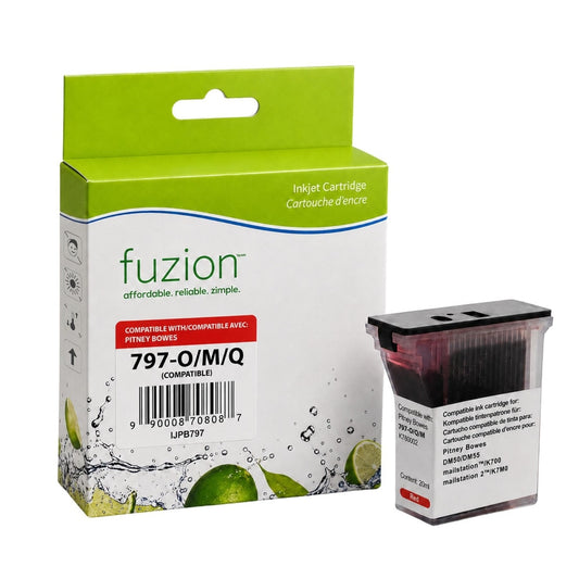Cartouche compatible Pitney Bowes 7970 797M 797Q Noir