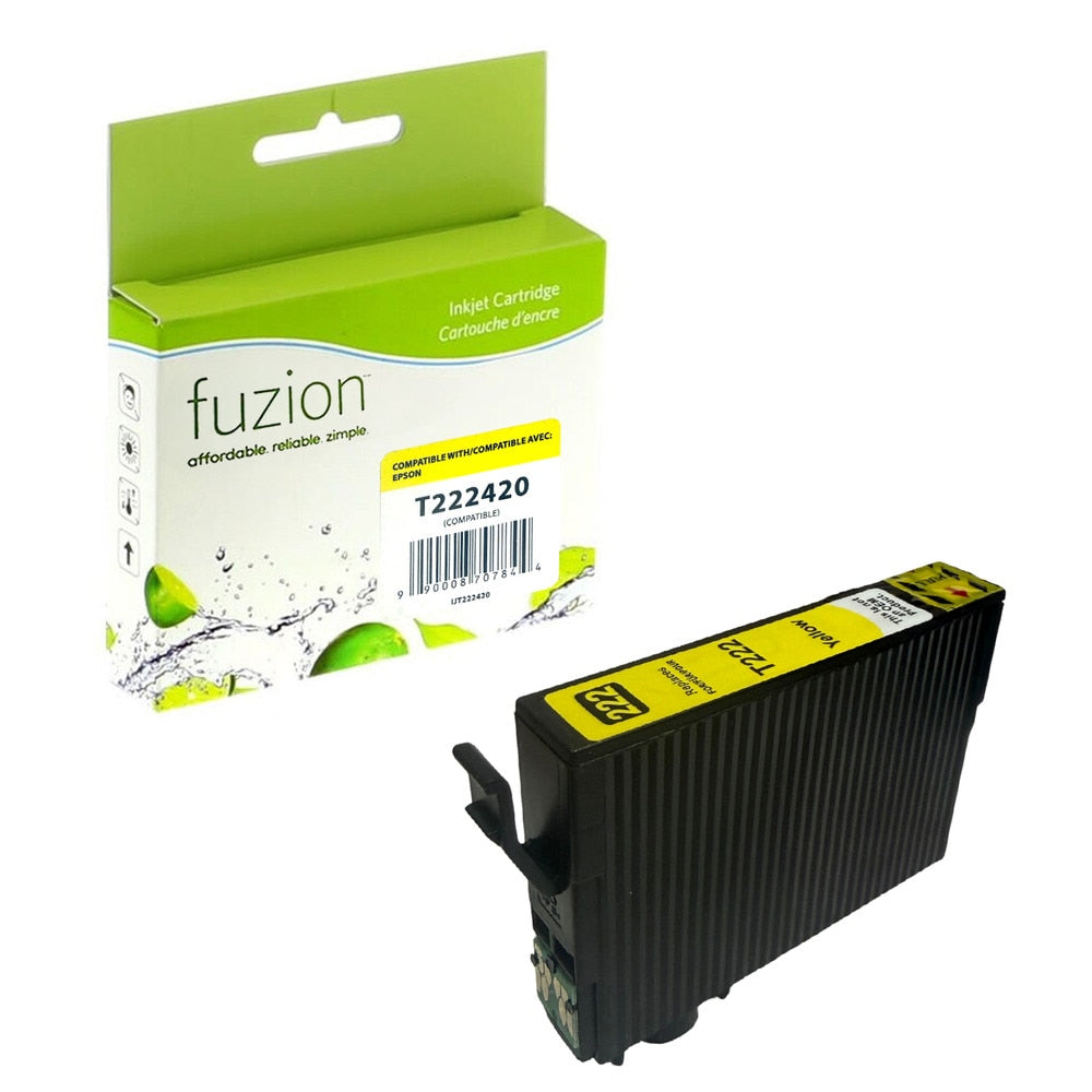 Cartouche d'encre jaune compatible pour Epson T222 (T222420)