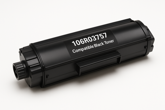 compatible black toner Xerox 106R03757