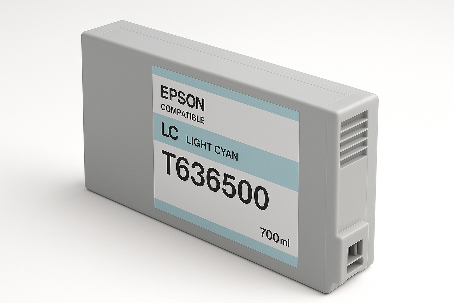 Epson T636500 700ml Compatible Light Cyan Ink Cartridge