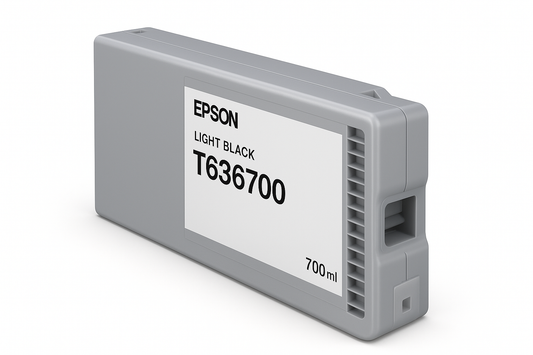 Epson T636700 700ml Compatible Light Black Ink Cartridge