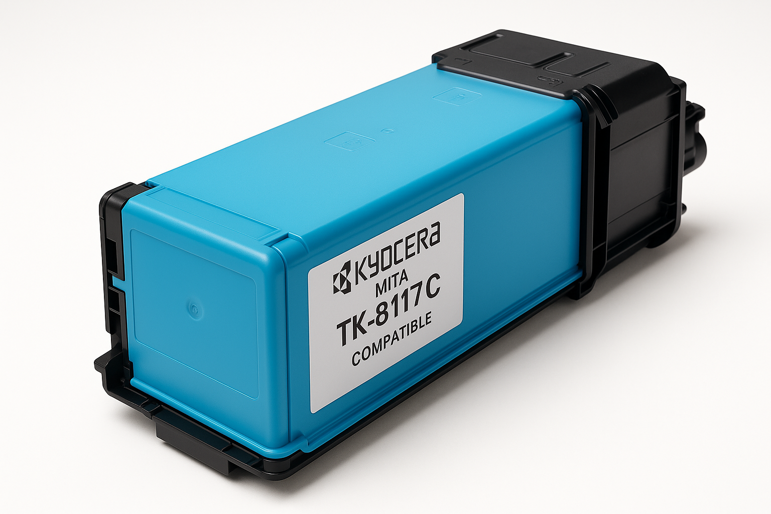 Kyocera Mita TK8117C compatible cyan toner