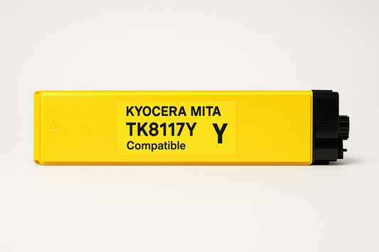 Kyocera Mita TK8117Y compatible yellow toner