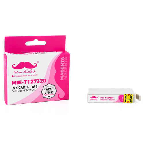 Cartouche d'encre magenta compatible pour Epson T127320 (127)