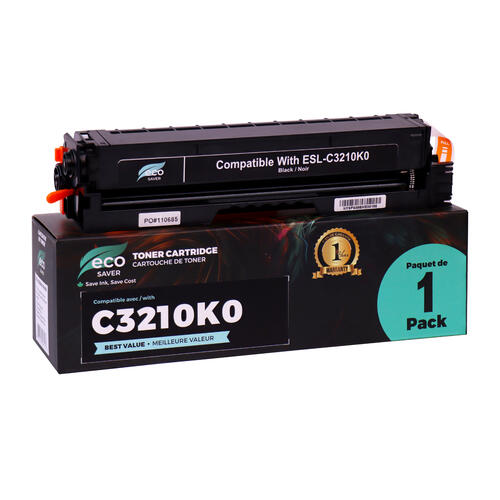 Toner noir Lexmark C3210K0 compatible