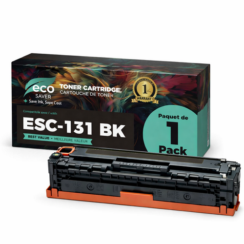 Toner compatible Canon 131BK Noir