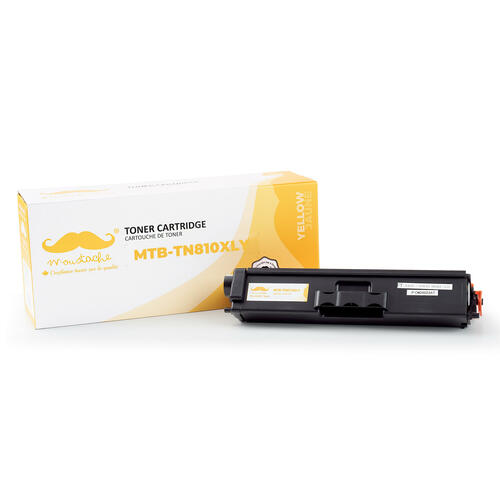 Toner compatible Brother TN810XLY Jaune