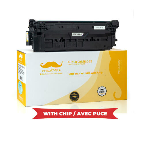 Toner HP 213X W2132X jaune compatible