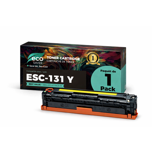 Toner compatible Canon 131Y Jaune