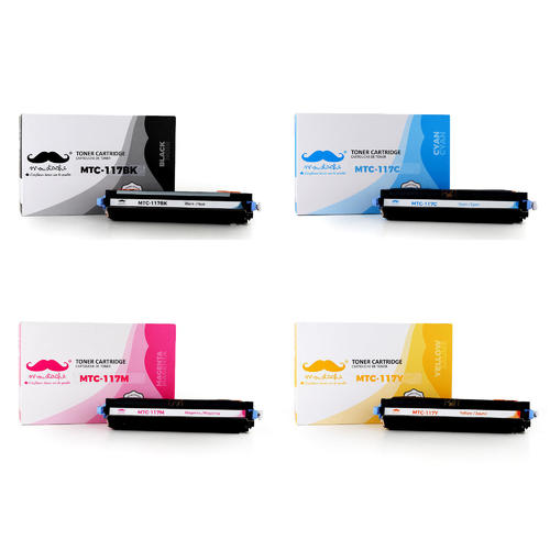 Ensemble de toners compatible pour Canon 117 (BK/C/M/Y)